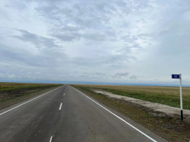 Дорога к заповеднику и погранпереходу: в Забайкалье завершили ремонт участка трассы Борзя — Соловьевск